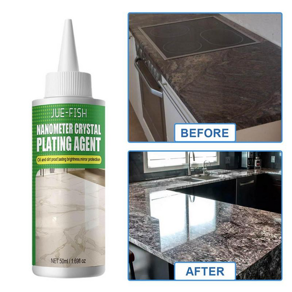 Scratch-Free Polishing Solution for Shiny Stone Surfaces