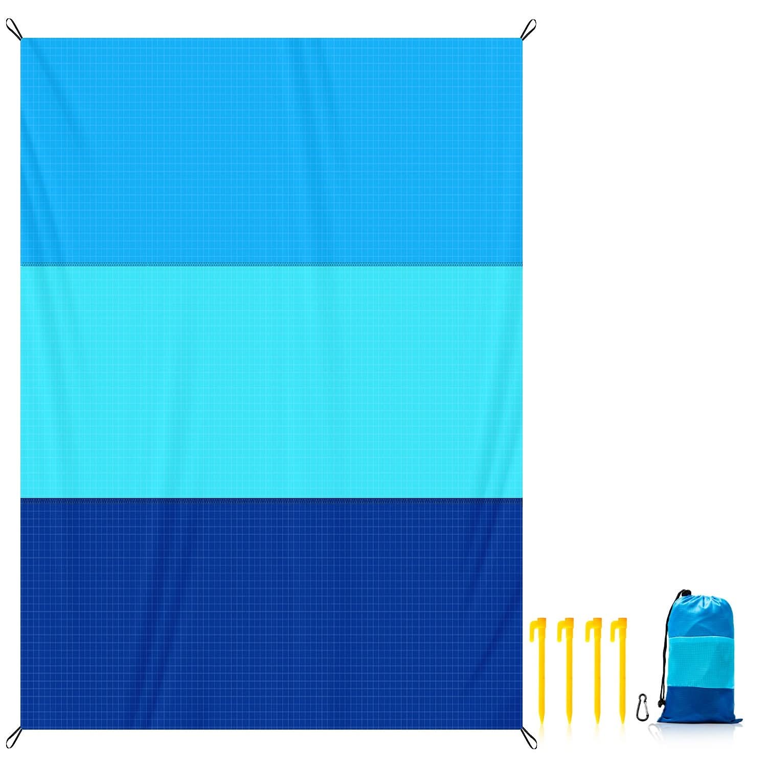 CozyWave – Oversized Sand-Resistant Outdoor Mat