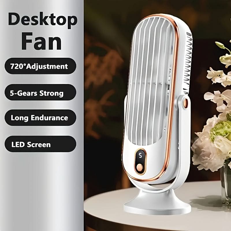 BreezeMax – Versatile Portable Cooling Fan