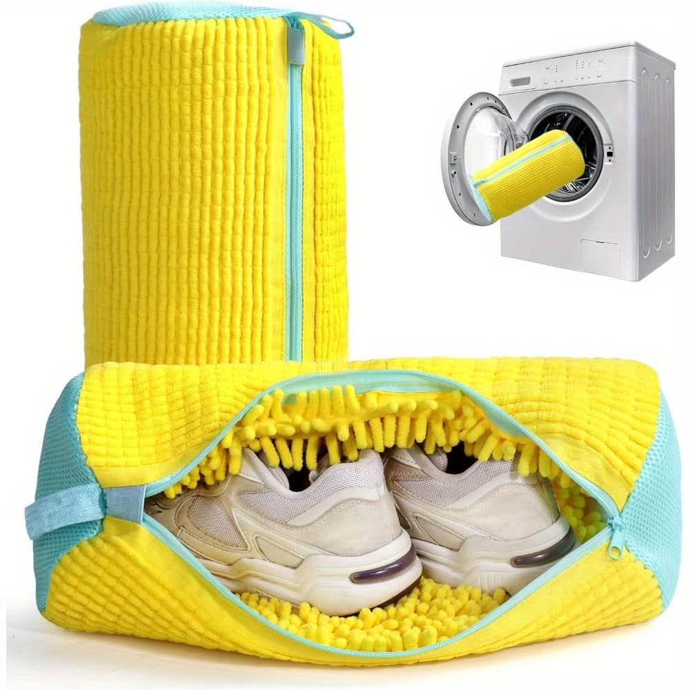 SHOEDEFENDER - Durable Shoe Wash Bag with Safety Lining & Zipper