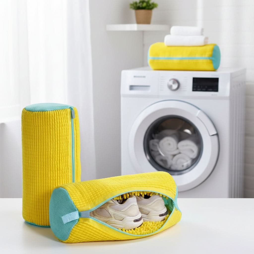 SHOEDEFENDER - Durable Shoe Wash Bag with Safety Lining & Zipper