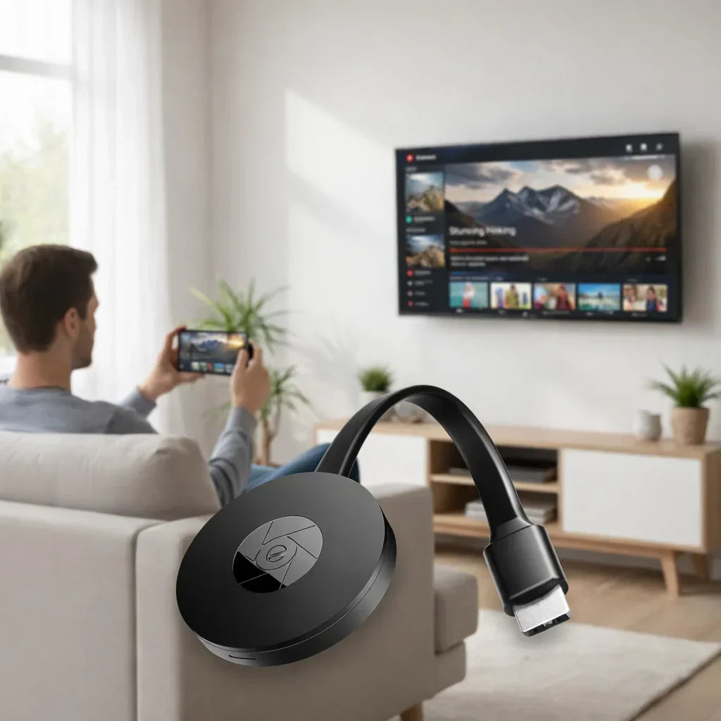 Smart Screen Mirroring Hub – 1080P Effortless Streaming & Display