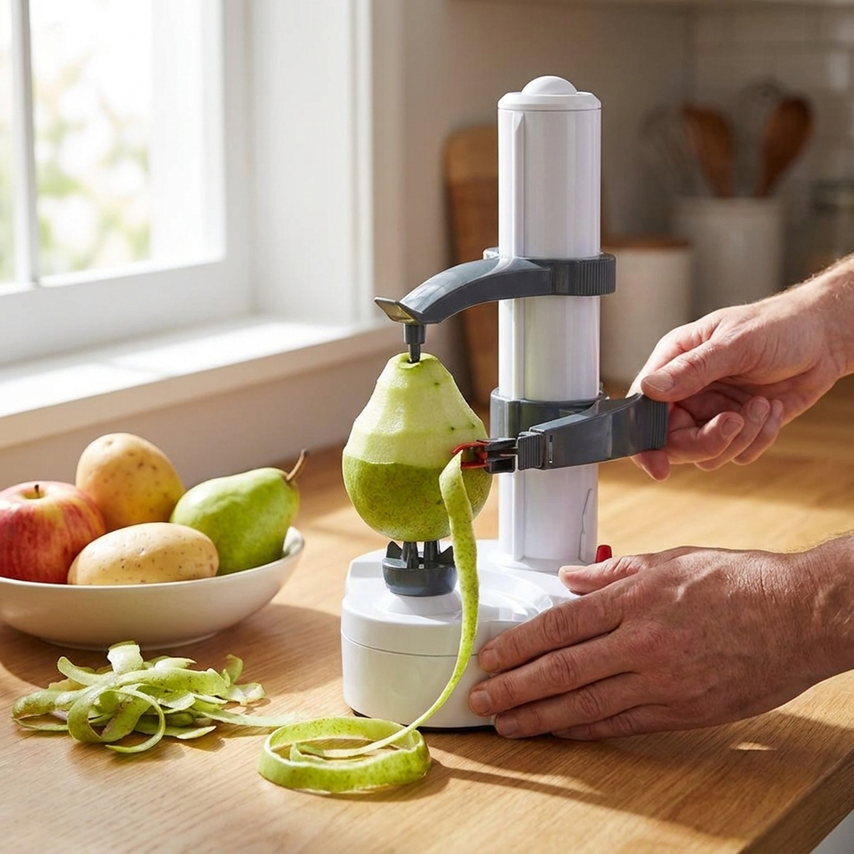 EasyPeel Pro – Automatic Fruit and Vegetable Peeler
