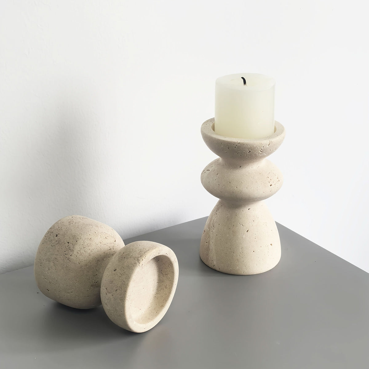 Elegant Stone Candle Holders for Luxurious Spaces