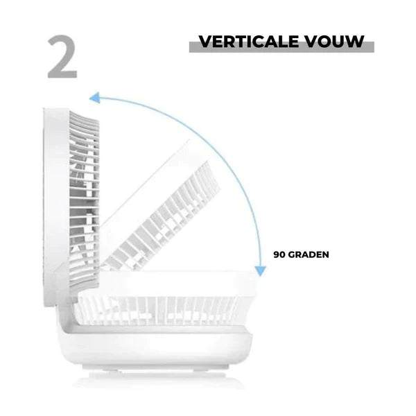 Compact Desk Fan - Efficient Air Circulation Device