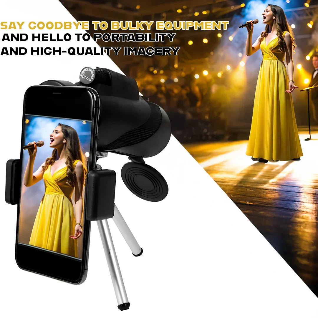 High-Definition Compact Telescope for Smartphones