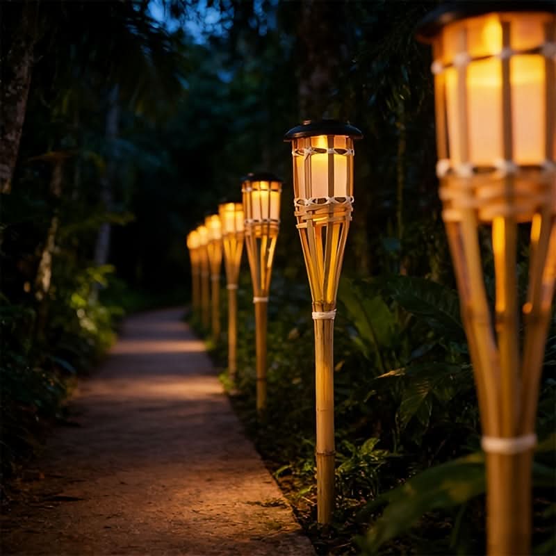 Ecoluxe Solar Garden Torch Light