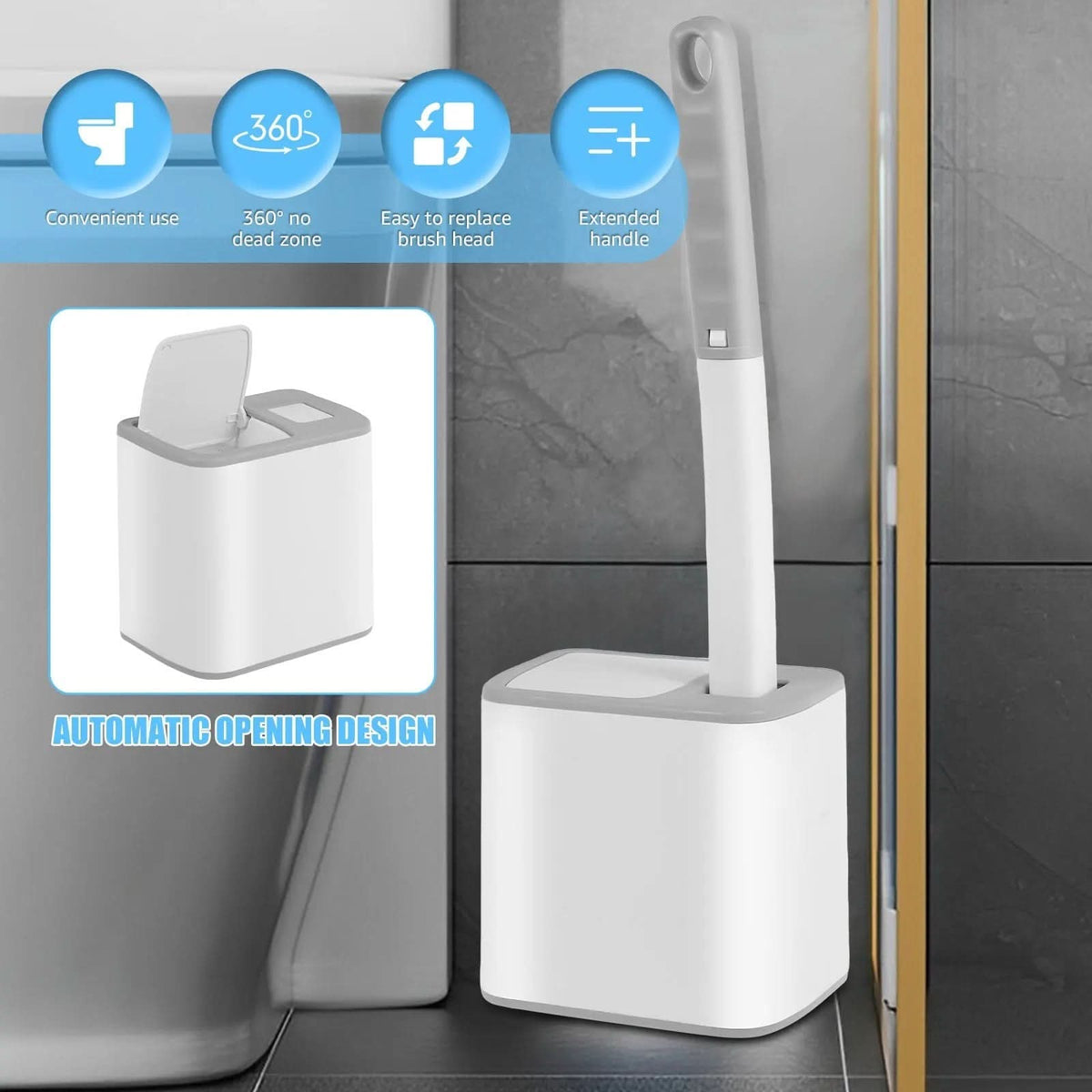 SanitClean – Disposable Toilet Brush Cleaning Solution