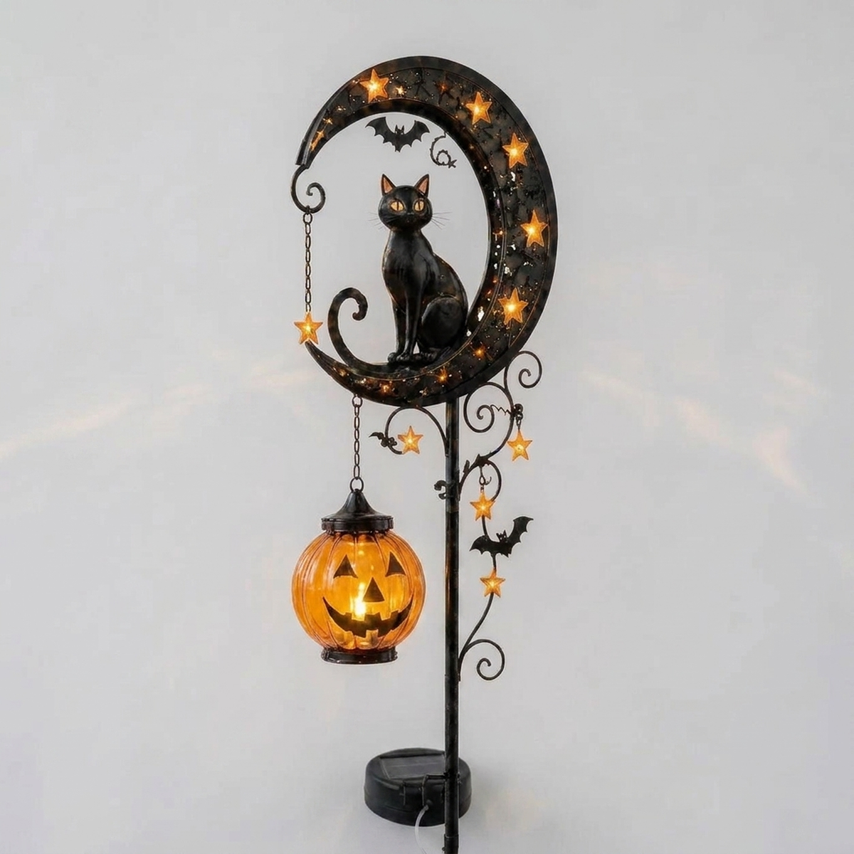 Harvest Glow – Enchanting Pumpkin Stake Light for Your Garden