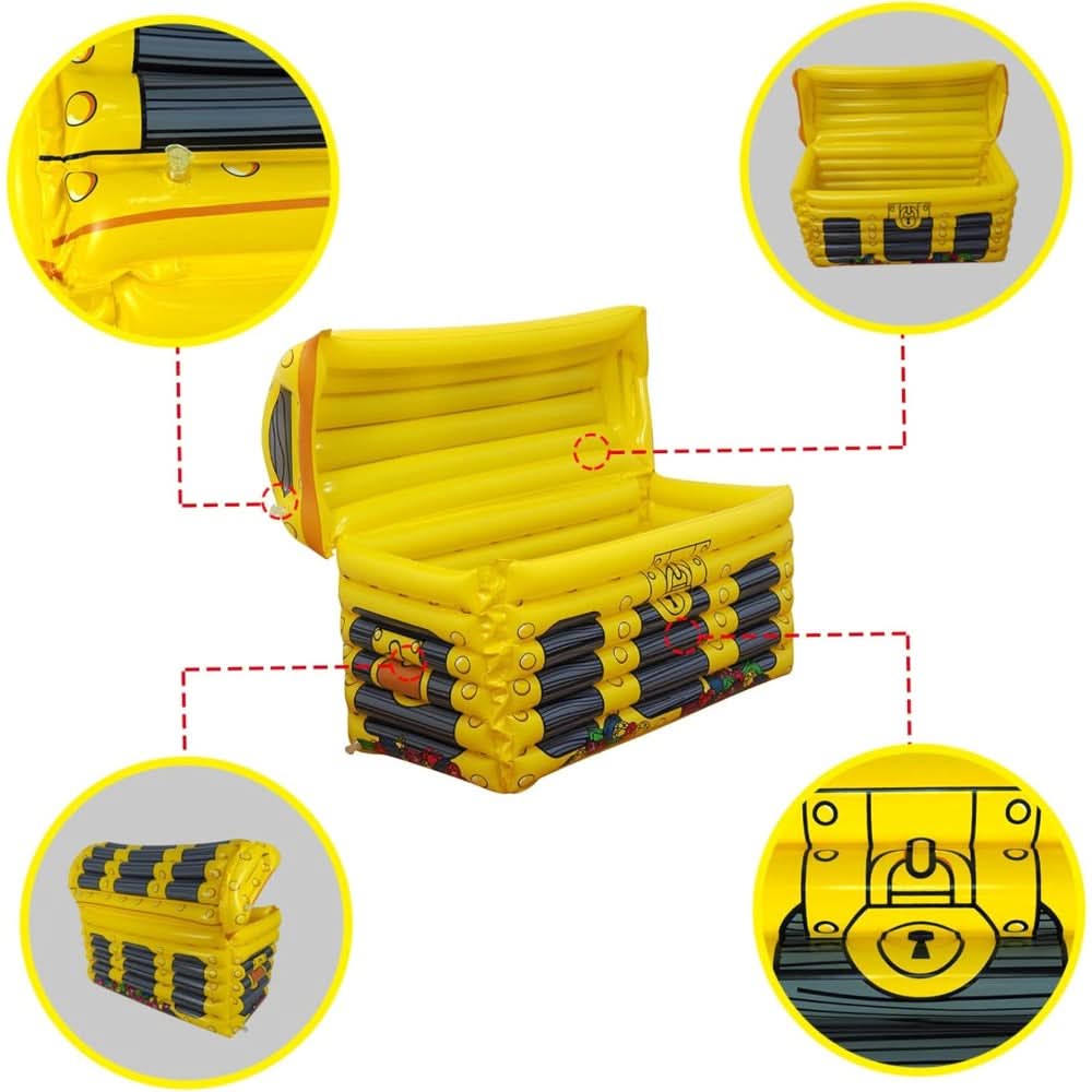 Buccaneer Beverage Chest - Inflatable Party Cooler