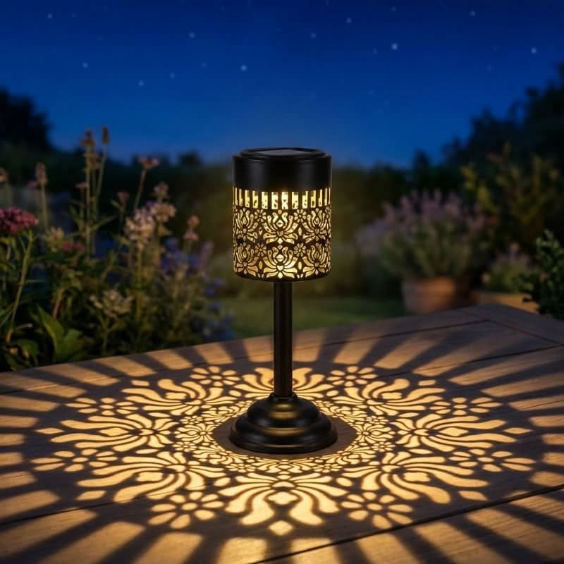 Luminara – Solar-Driven Floral LED Garden Light