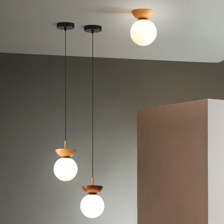 LED Ceiling Light in Japanese Design
