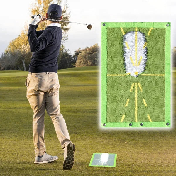 SwingMaster Pro Golf Training Mat for Precision Practice