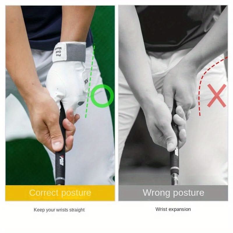 ProGrip Left-Handed Golf Training Glove for Enhanced Performance