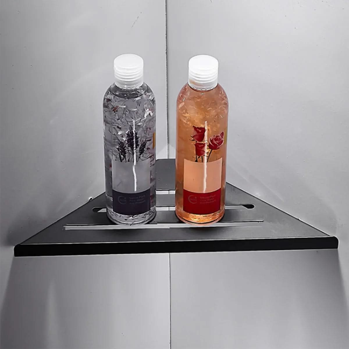 AquaNest – Stainless Steel Corner Shower Organizer