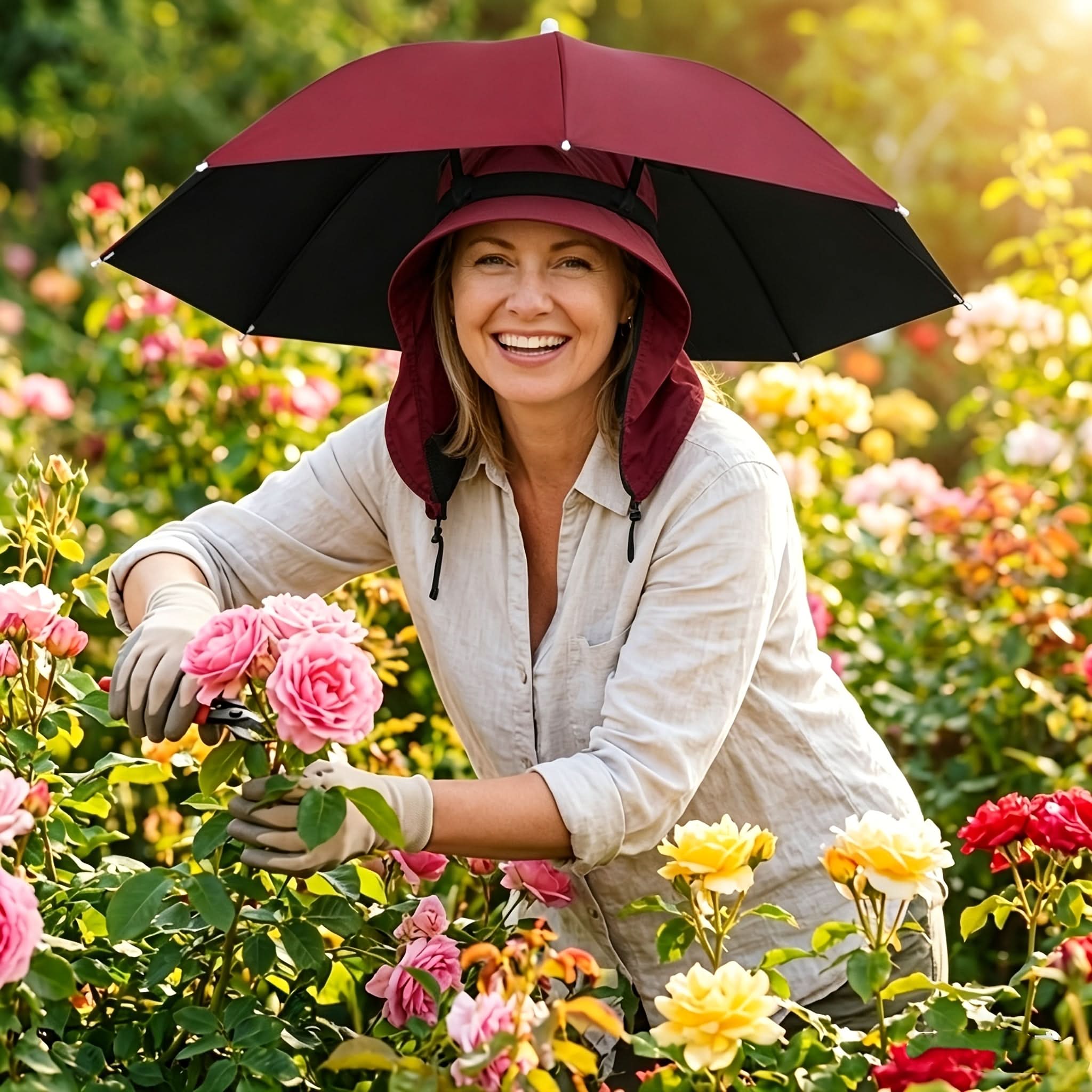 Packable Sun Protection Hat for Outdoor Adventures