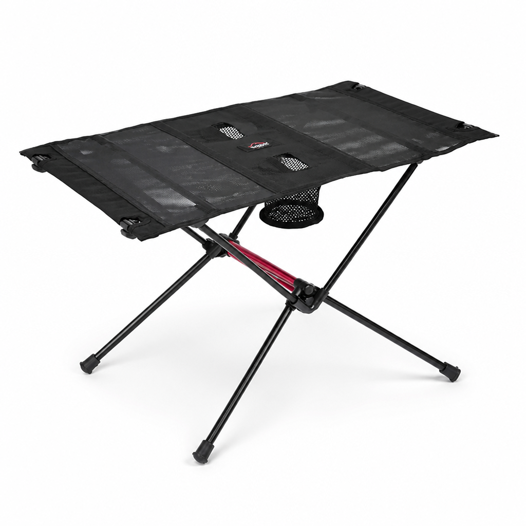 Foldable Rectangular Aluminum Camping Table (Carrying Bag Included)