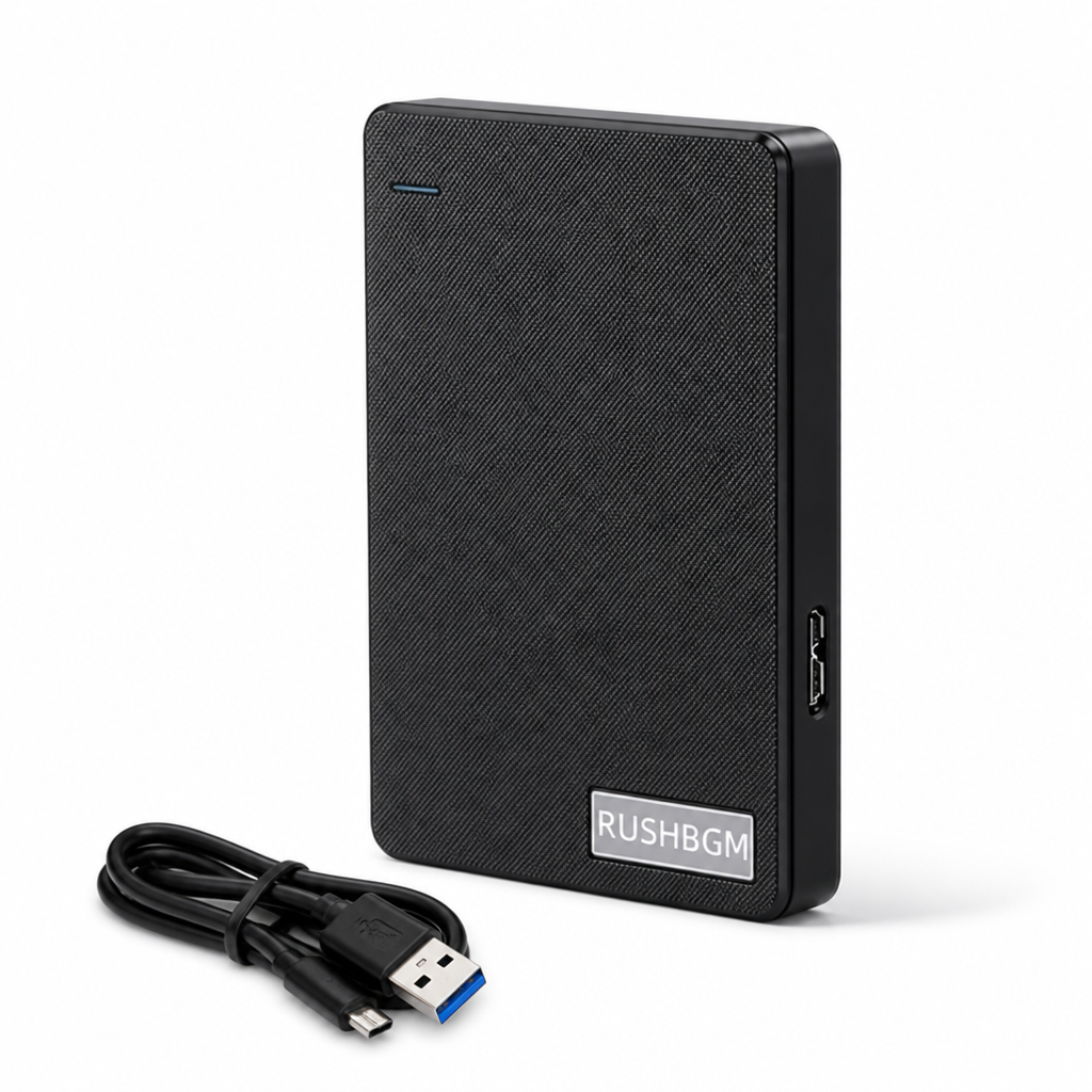 Slim Portable USB-C External SSD (4TB)