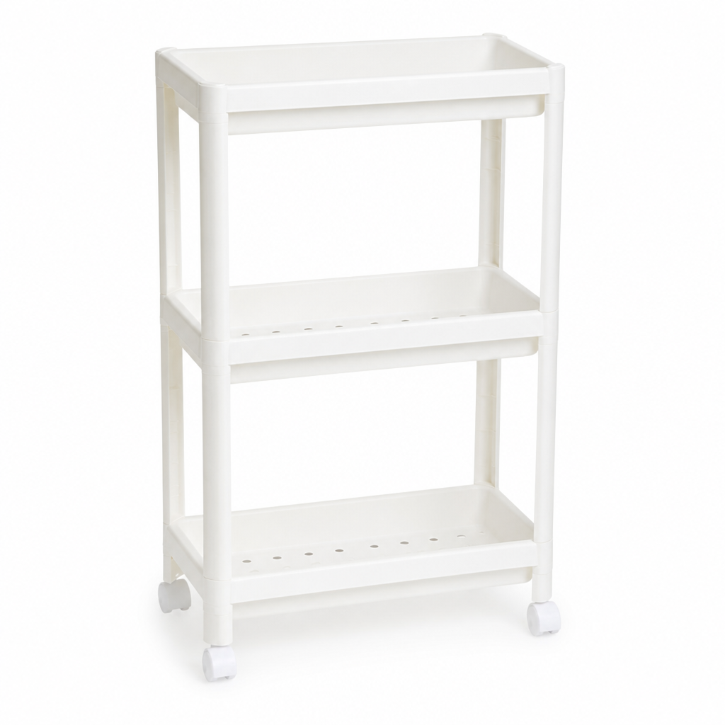 Slim Rolling Kitchen Organizer (3-Tier)