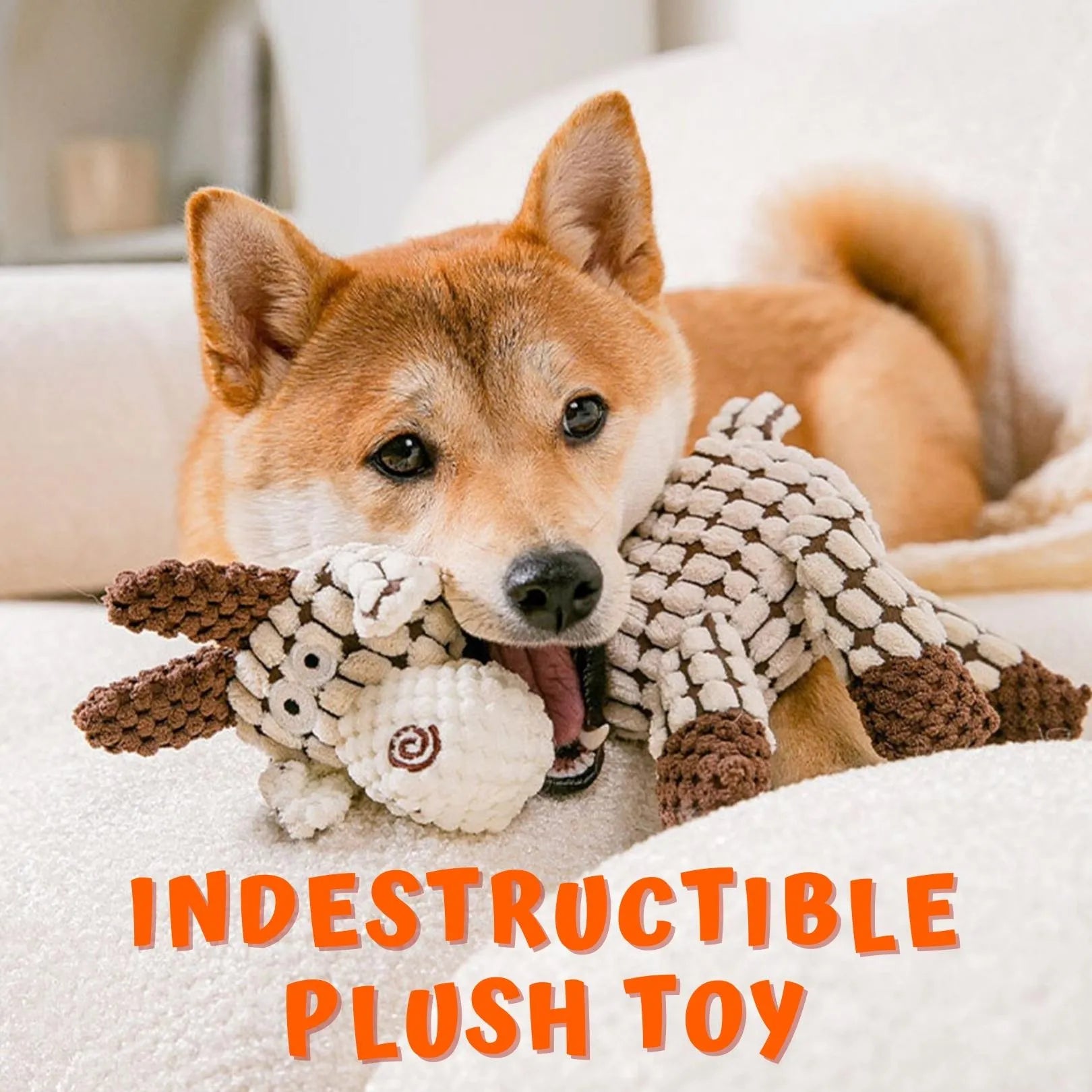 Ultimate Tough Plush Toy for Heavy Chewers