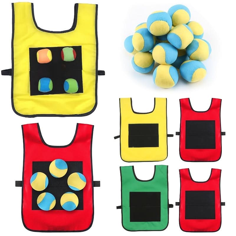FunSphere - Interactive Sticky Ball Game for Outdoor Adventures