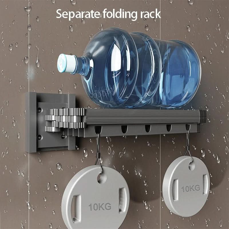 Versatile Foldable Shower Divider Rod Kit