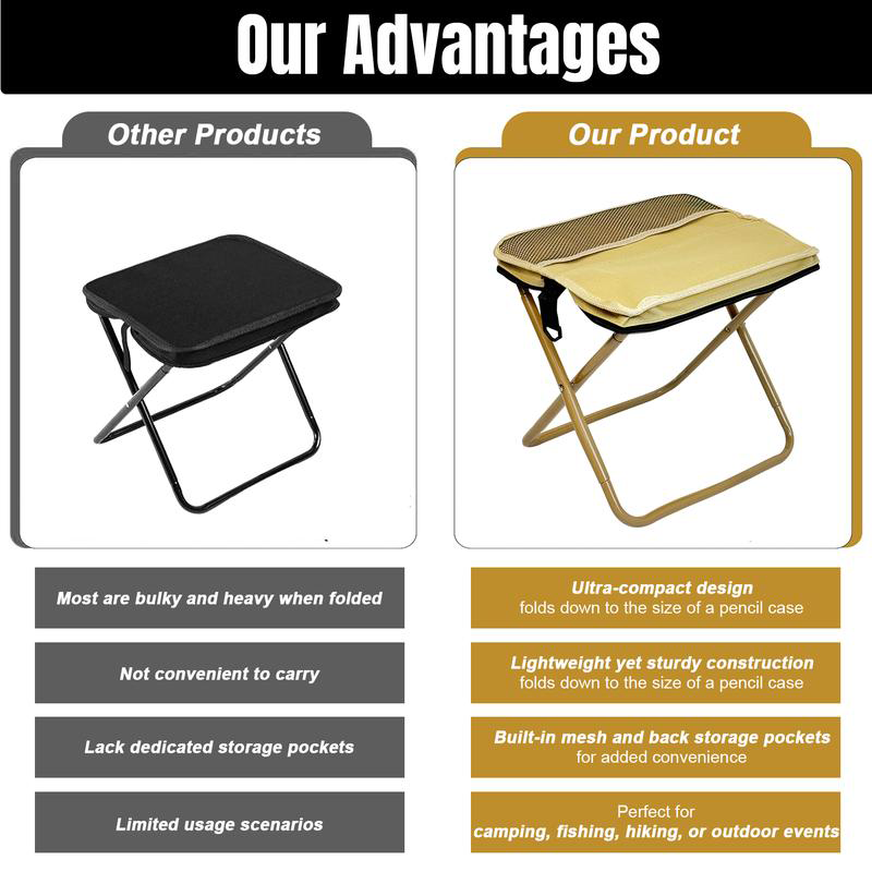 Compact Travel Chair – Lightweight Folding Seat for Adventurers