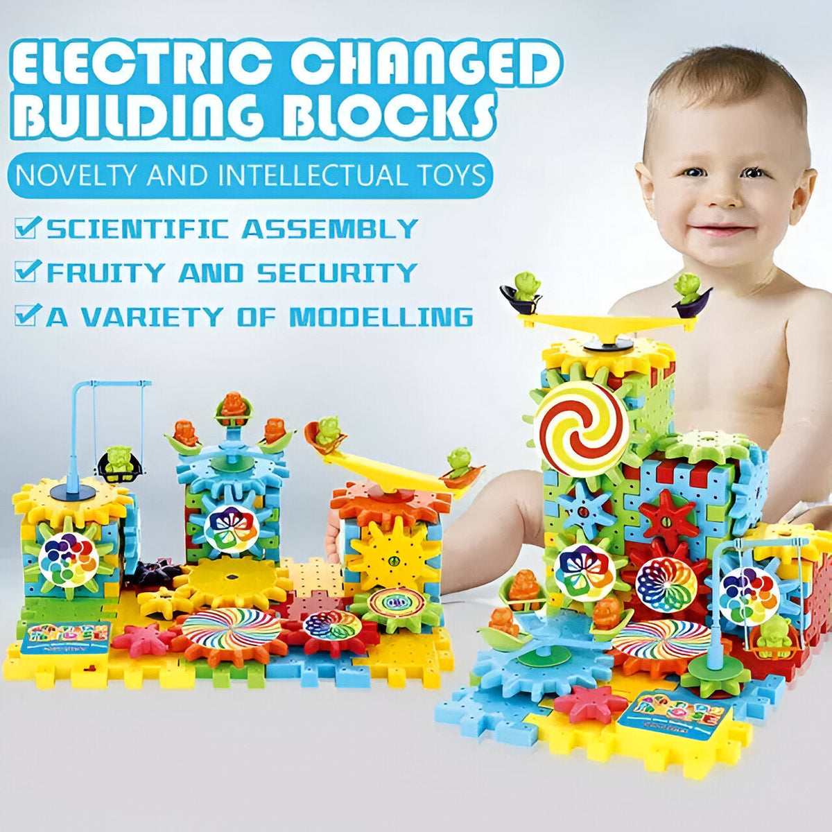 Dynamic Electric Building Blocks for Creative Minds