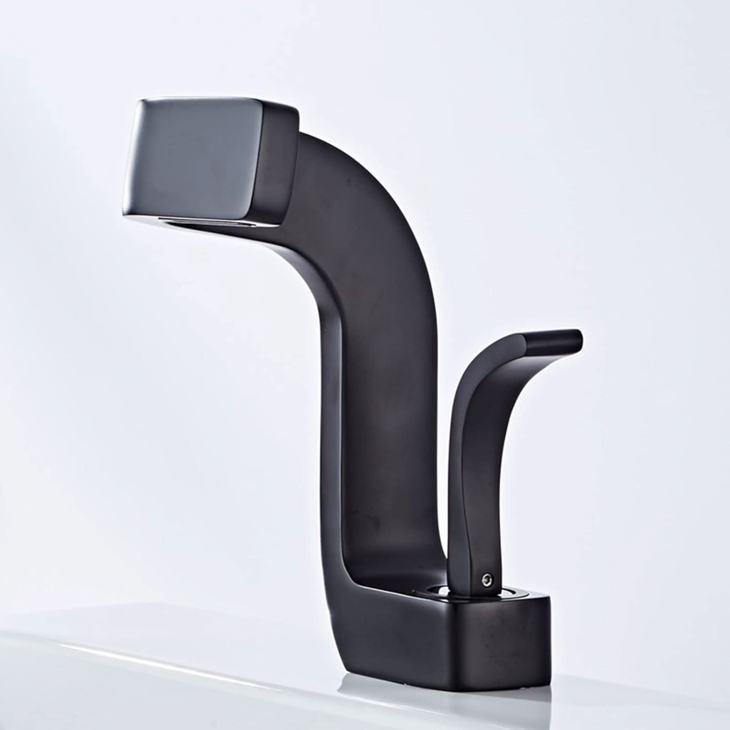 AquaVista - Elegant Waterfall Style Faucet for Bathrooms