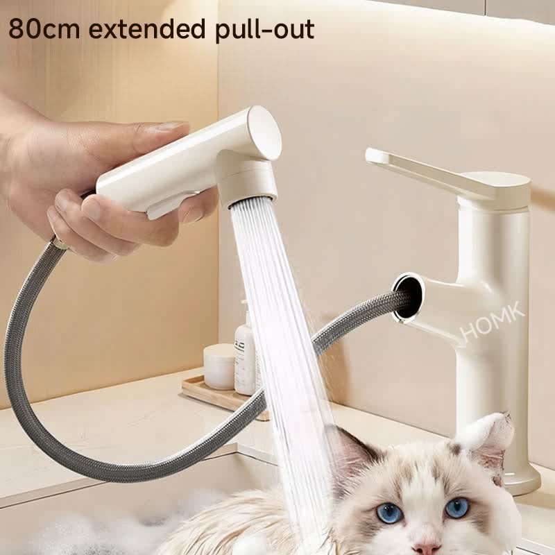 Versatile Hot & Cold Retractable Sink Faucet