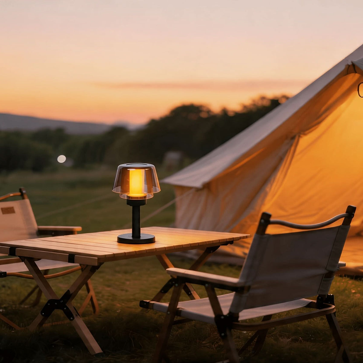 LUMINAIRE – Elegant Solar Flame Light for Outdoor Elegance