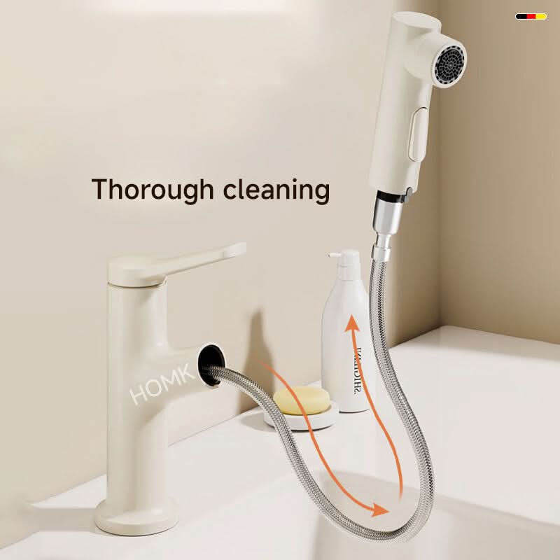Versatile Hot & Cold Retractable Sink Faucet