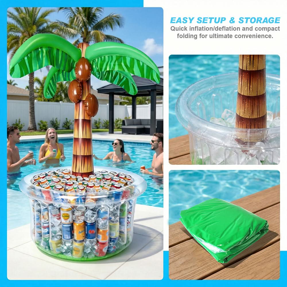 Tropical Oasis Inflatable Drink Chiller