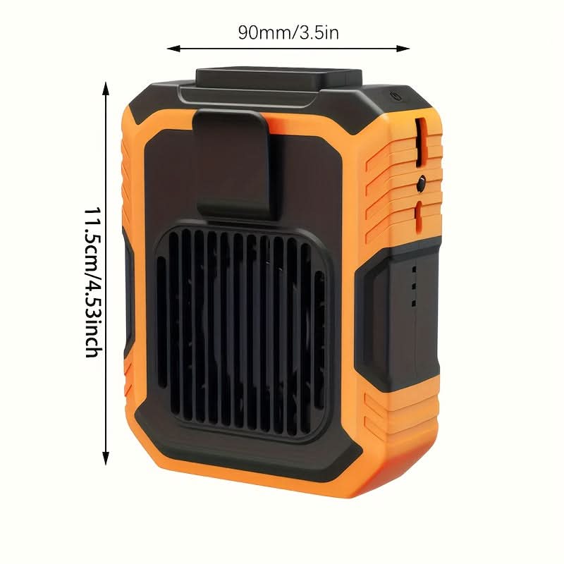 BreezeBuddy – Hands-Free Waist Fan for Ultimate Outdoor Relief