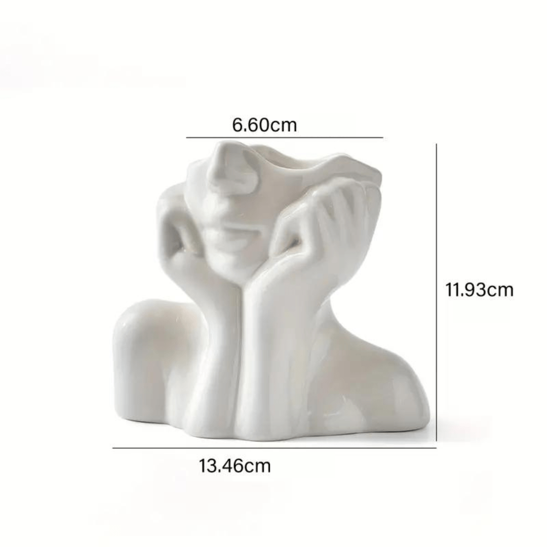 Artistic Ceramic Vase for Striking Home Decor