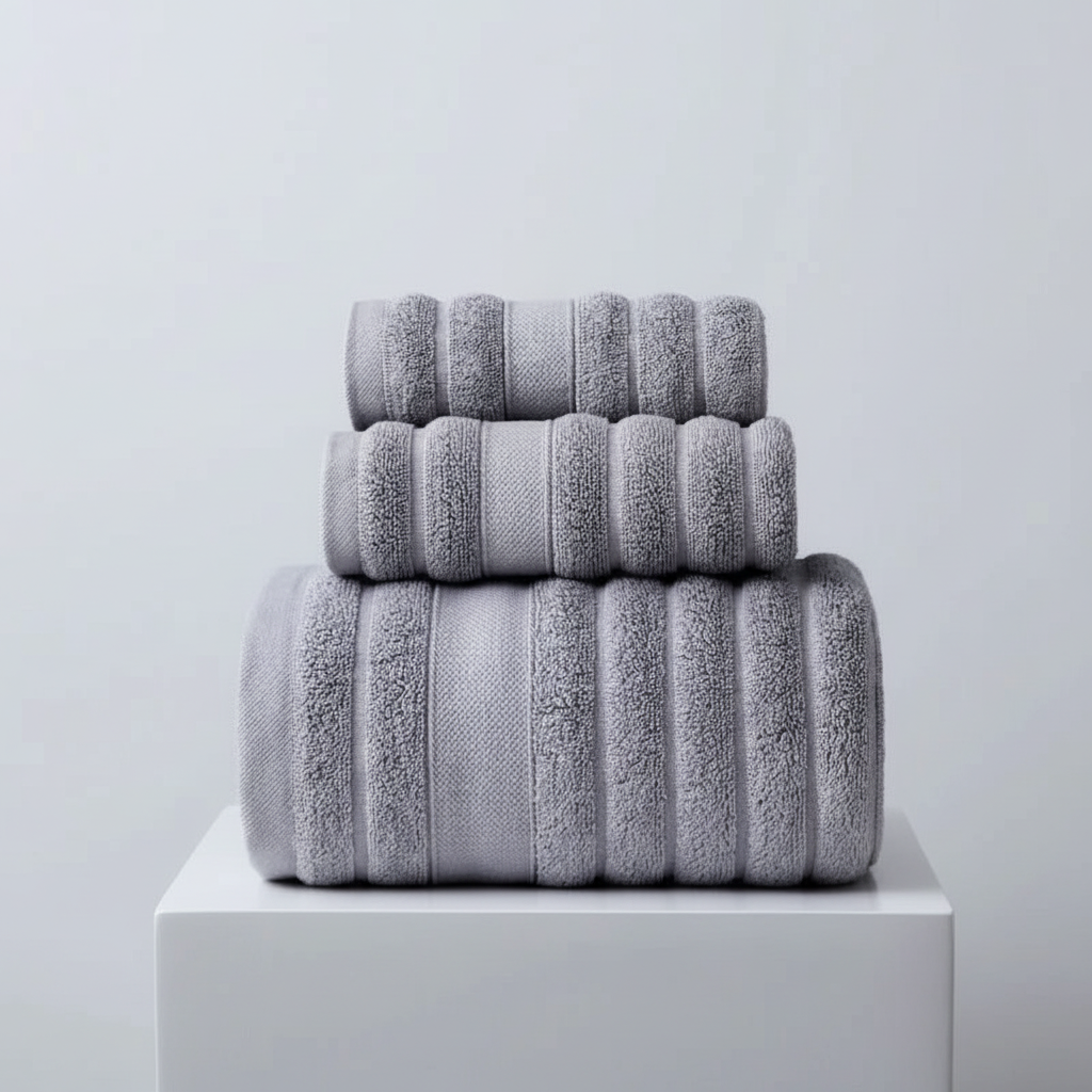 Set of Towels Made from 100% Cotton