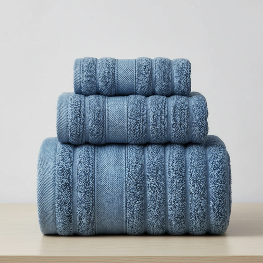 Set of Towels Made from 100% Cotton