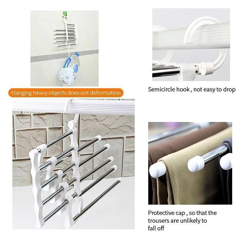 Versatile Space-Saving Clothes Organizer