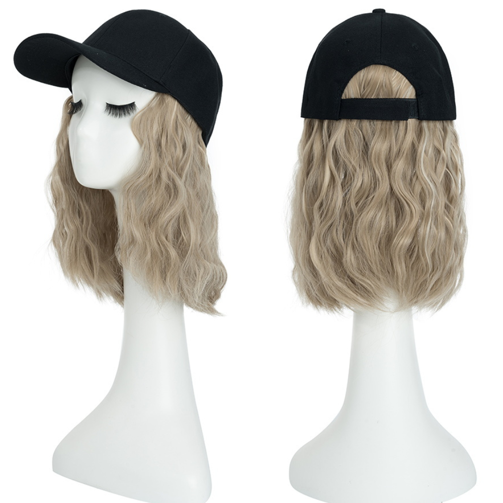 Stylish Flame-Resistant Wavy Hair Cap for Effortless Looks