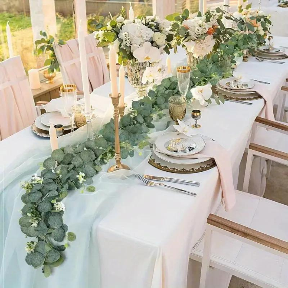 Charming Faux Eucalyptus Vine for Timeless Decor