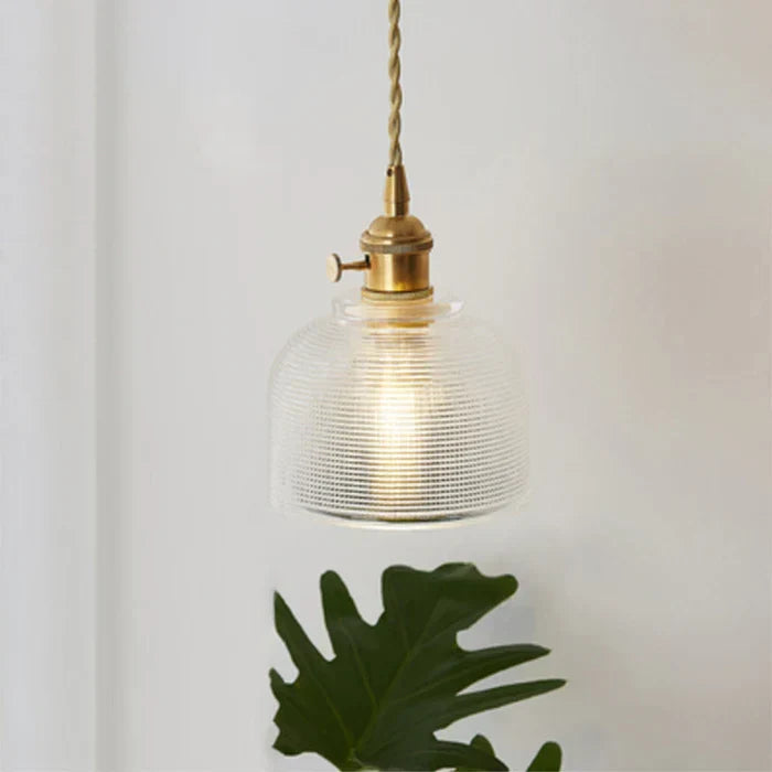 Elegant Glass Hanging Light Fixture