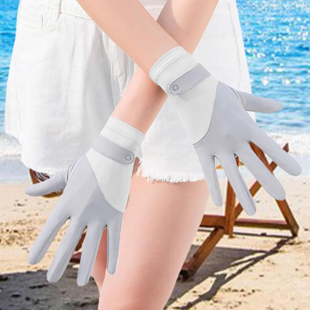 Chic UV Shield Driving Gloves for Women