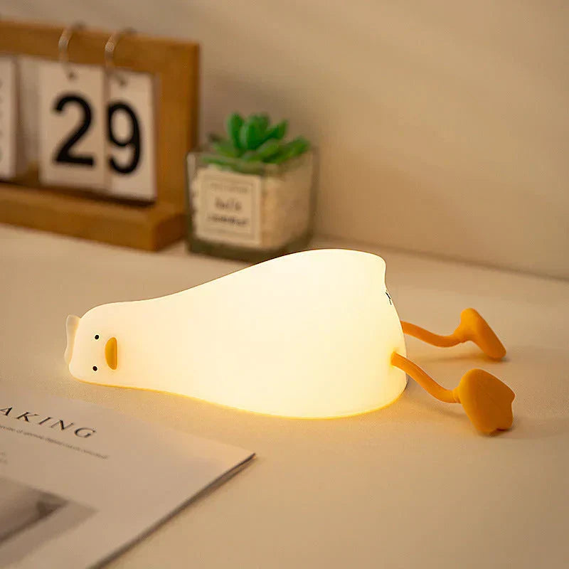 QuackLite Lying Duck Bedside Lamp