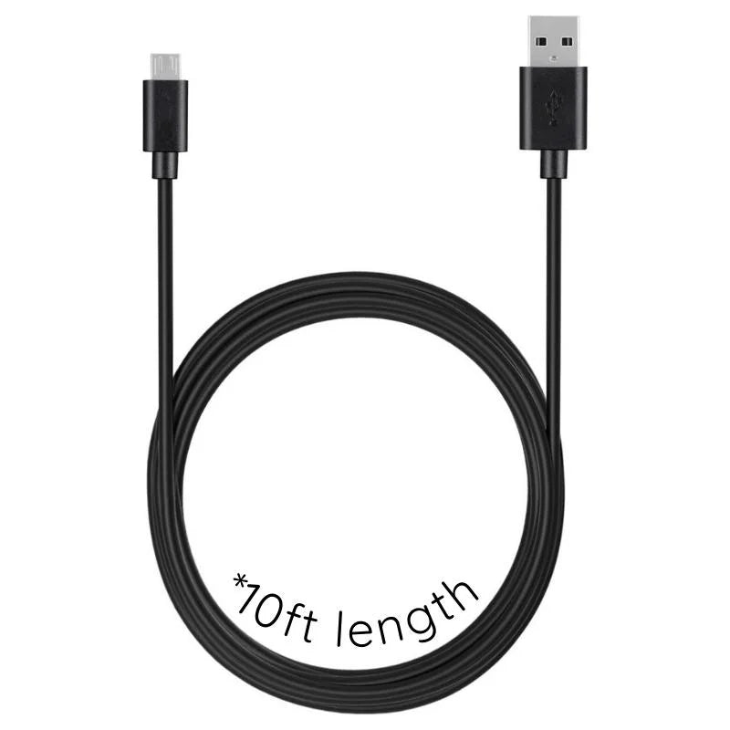 10ft Ultra-Fast Micro USB Charging Cable
