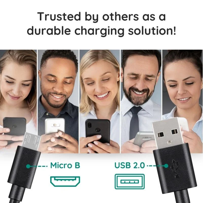 10ft Ultra-Fast Micro USB Charging Cable