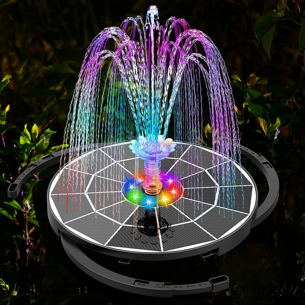 Solar-Powered Water Feature for Serene Gardens