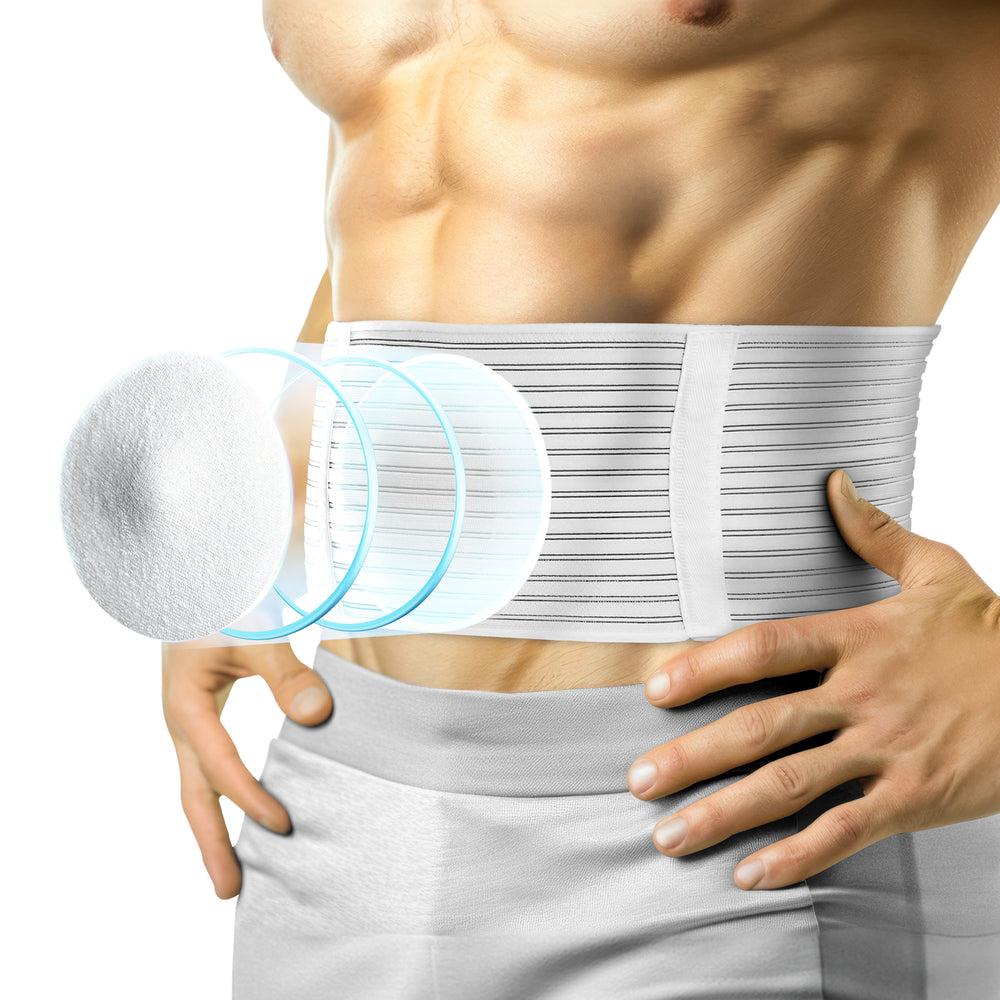 Comfort Fit Abdominal Support Belt with Adjustable Pad