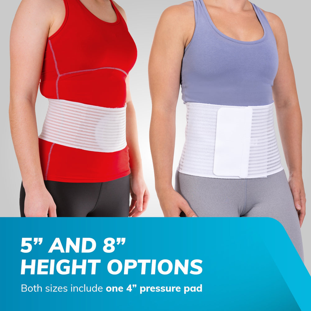 Comfort Fit Abdominal Support Belt with Adjustable Pad
