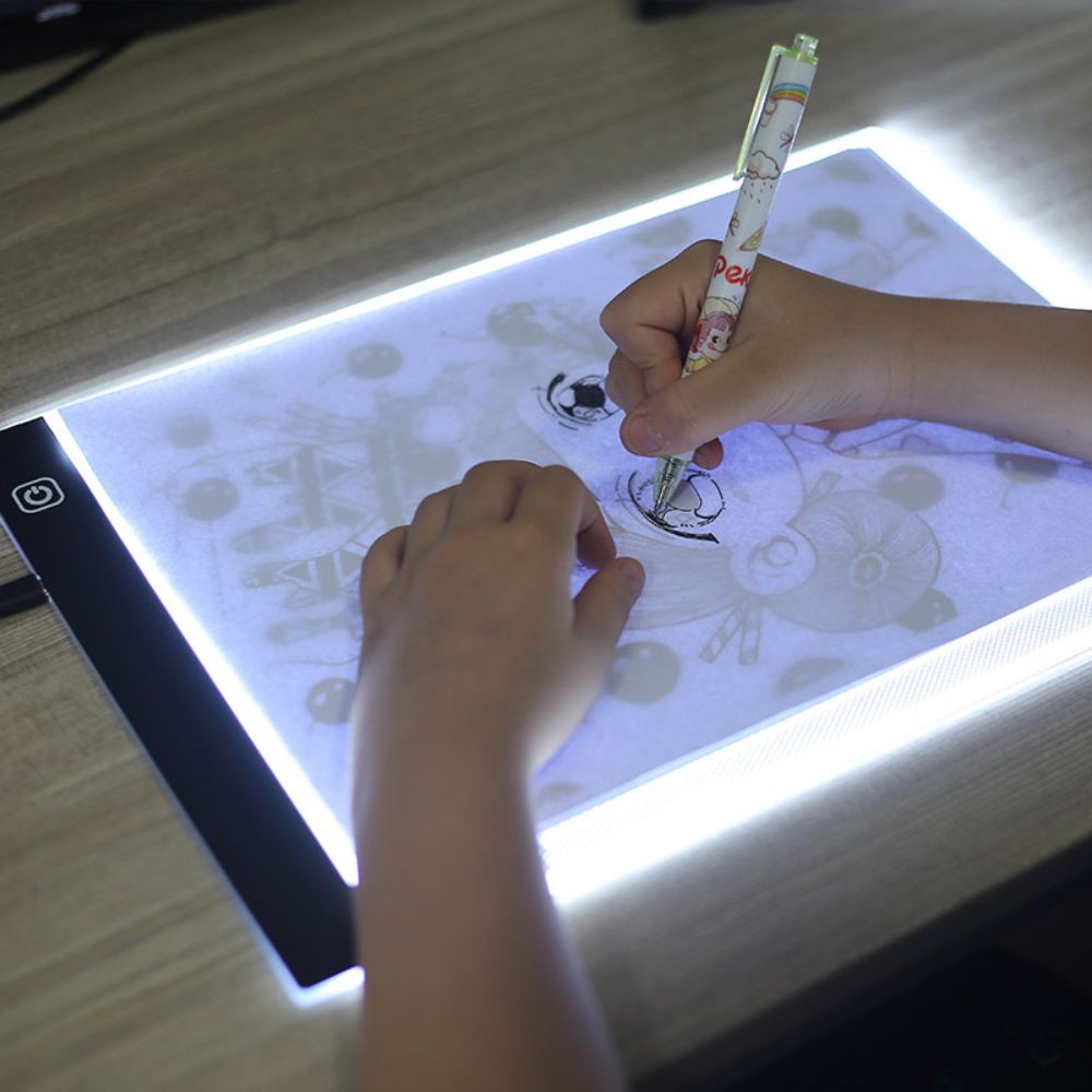 Slim LED Tracing Tablet for Effortless Sketching & Design