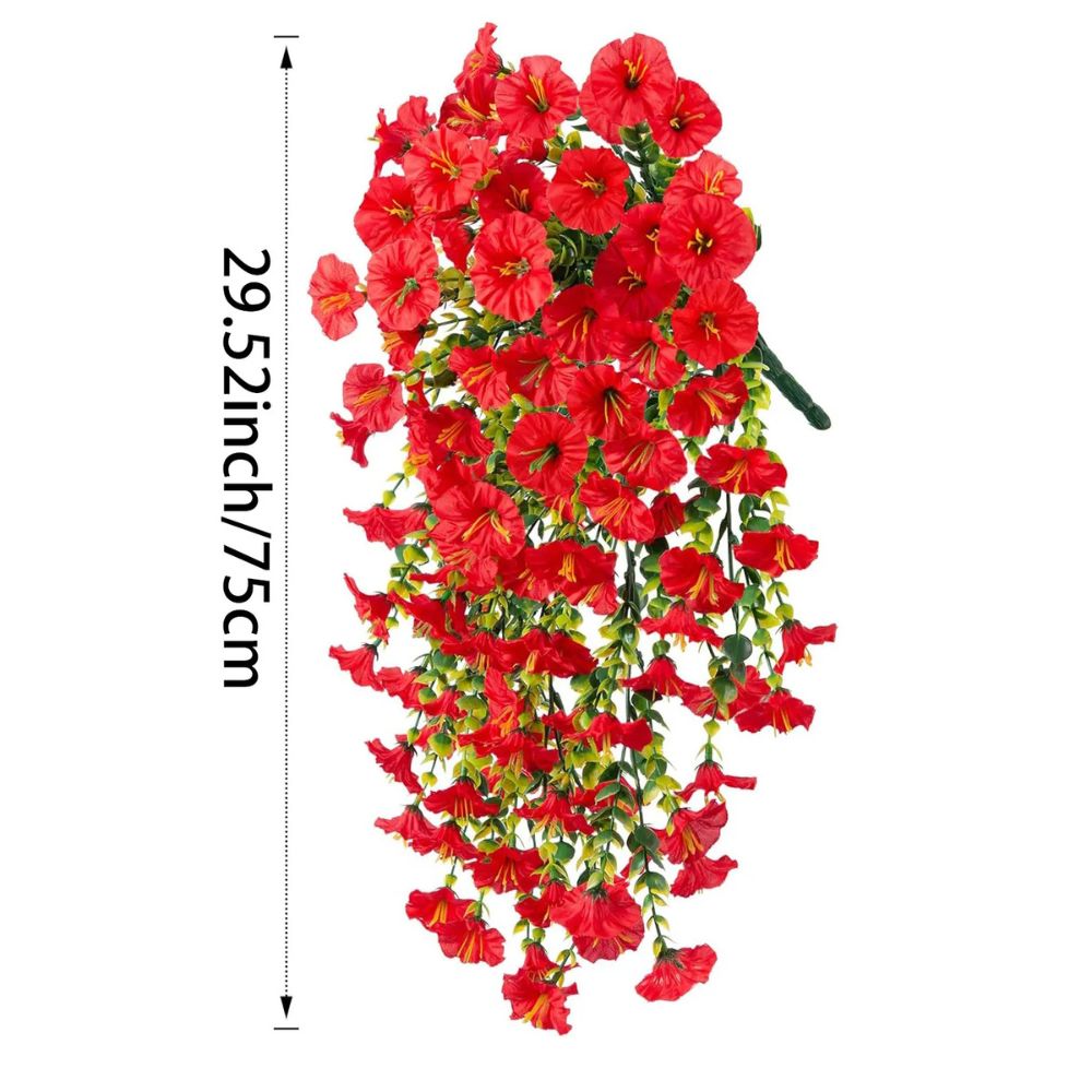 Everlasting Morning Glory Hanging Floral Decor
